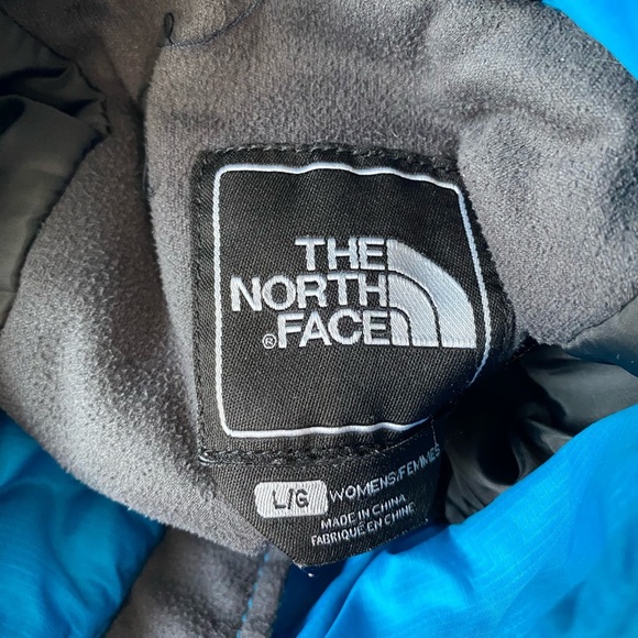 The North Face Dentelles Puffer Jacket Teal Blue L - Picture 4 of 8
